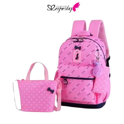 Reyreshy DINIR LOVE - Tas Sekolah Anak SD SMP SMA Ransel Backpack Korea Fashion Lucu