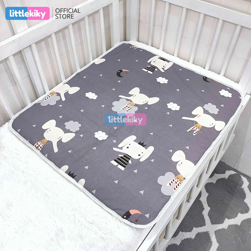 Perlak Bayi Katun 3 Lapis 80x70cm Anti Ompol Perlak Bayi Katun 3 Lapis 80x70cm Anti Ompol