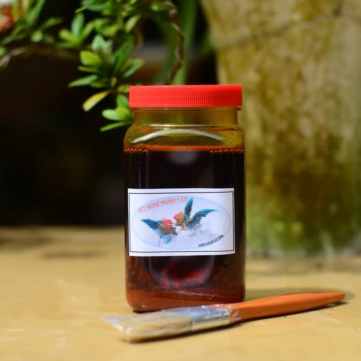 Sét 1 NGHỆ NGÂM 400g + CỌ vô  nghệ bột việt nam
