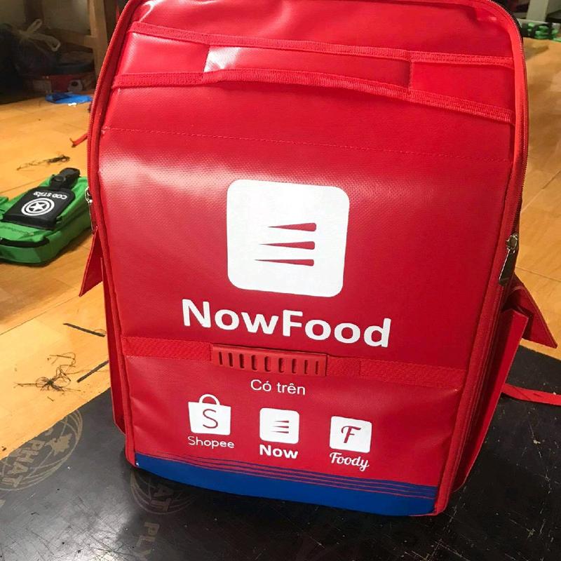 Balo túi giữ nhiệt nowfood chống nước 0