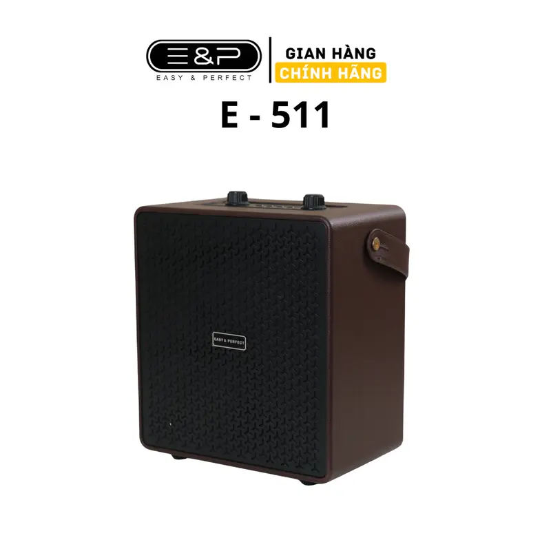 [E&P] KHÔNG KÈM MIC Loa Bluetooth Nghe Nhạc E-511, Công Suất 25W Nghe Nhạc Cực Hay Âm Thanh Lớn Sống Động, Pin Trâu, Chính Hãng BH 12 Tháng Củ Loa 5