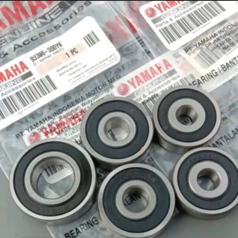 5 PCS PAKET LAHER BEARING RODA DEPAN BELAKANG DAN LAHER GEAR VEGA LAMA R NEW JUPITER Z MX LAMA MX NEW VEGA ZR YAMAHA 5TP