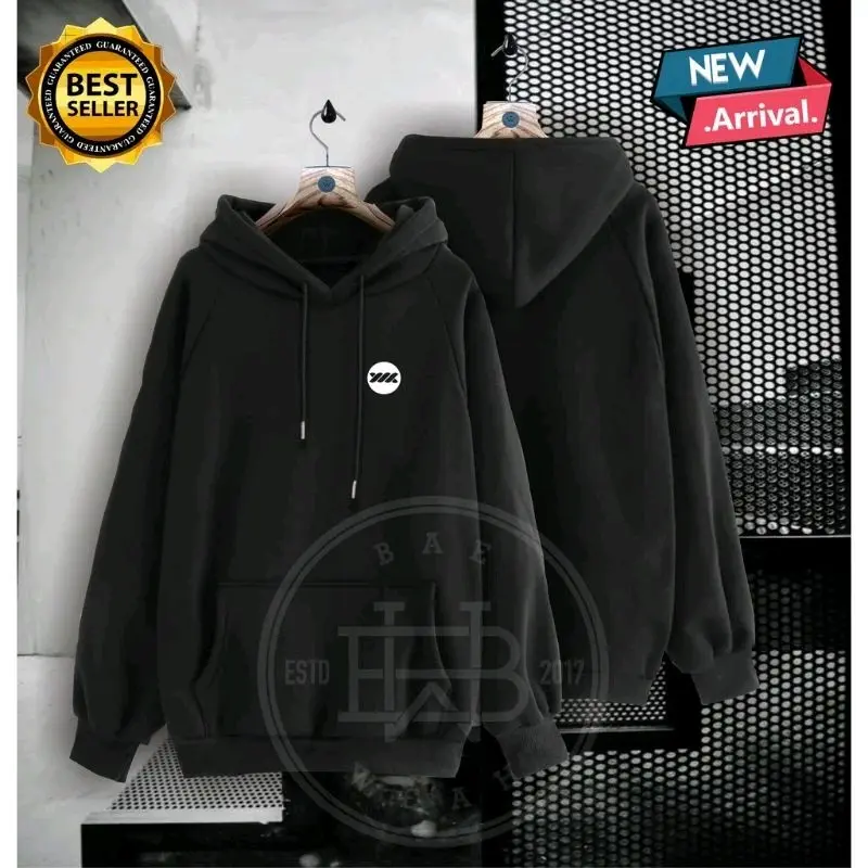 Sweater Hoodie Distro simple Logo WDZG Sweater Hoodie pria & wanita Fleece Tebal Oversize