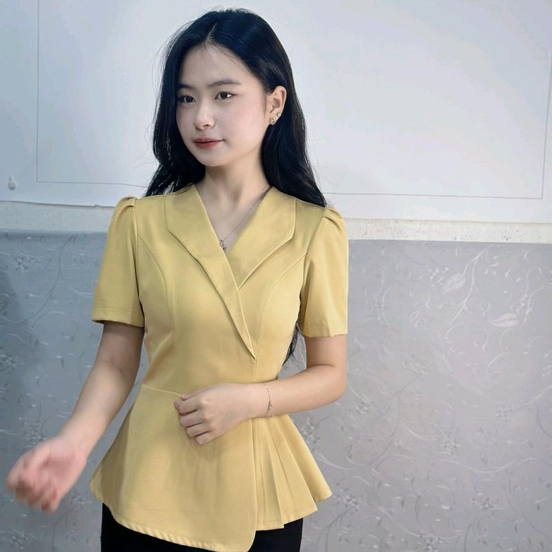  Áo thiết kế V12 chất liệu xước thái 