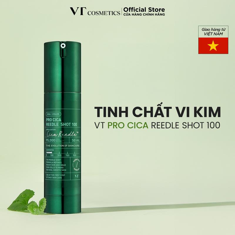   VT Cosmetics  Tinh chất vi kim VT PRO CICA REEDLE SHOT 100 