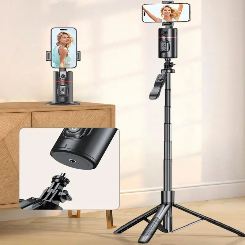 Gesture Recognition Gimbal Stabilizer & Selfie Stick Tripod, Intelligent Control Stabilizer & Adjustable Selfie Stick, Selfie Accessories 6