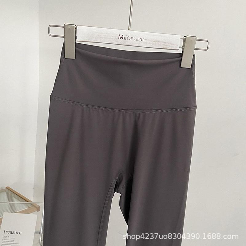 Product Introduction of Quần tập gym,yoga,pilates legging nữ vải Lulu cao cấp bản eo 9p thun mềm mát gen bụng QC(có sẵn) 39