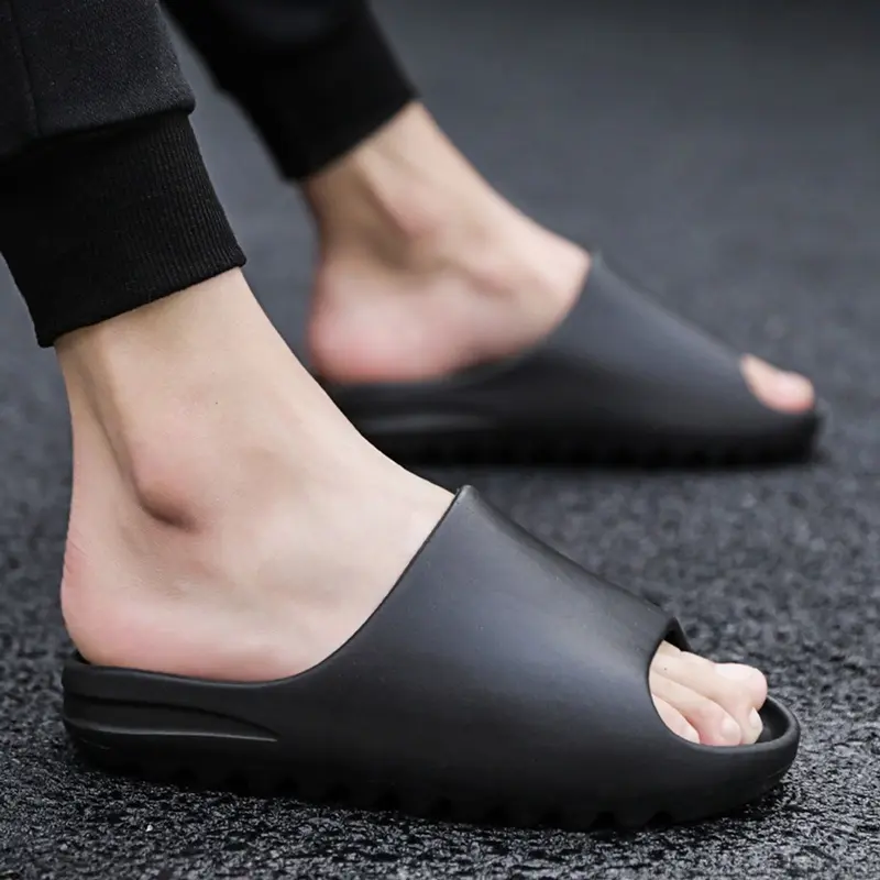 Dép Bánh Mì, Dép Quai Ngang Nam Nữ 3 Màu Vân Nhám Đế Cao, Dép Thời Trang TH 999 Slipper DéP 6