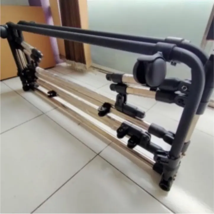 Tiang Ayunan Bayi Stainless (TERBARU MODEL LIPAT LEBIH BAGUS dan PRAKTIS) 4