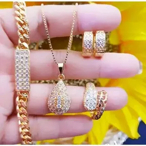 set perhiasan titanium termewah Jewellery keren