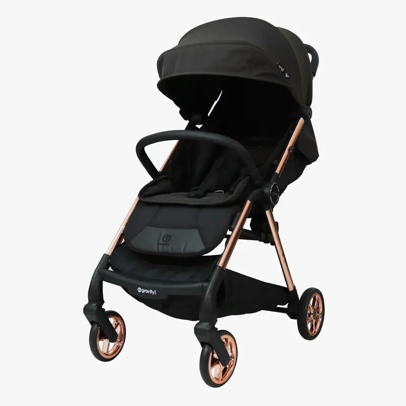 Hybrid Premium Gravity II Rose Gold Chassic (Free Bag Stroller + Cup Holder) / Stroller Anak 6