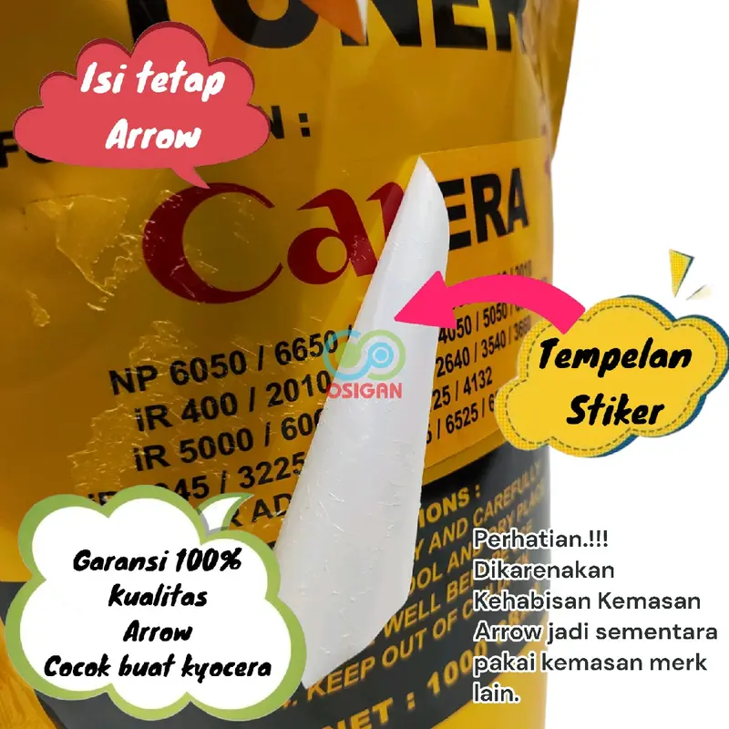 Toner Arrow 1Kg M2040dn M2540dn M3860idn M3660idn M2535dn 5