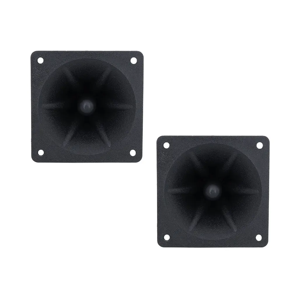 2Pcs 85MM 3inch Tweeters Speaker 150W Piezoelectric Horn Music Buzzer Treble