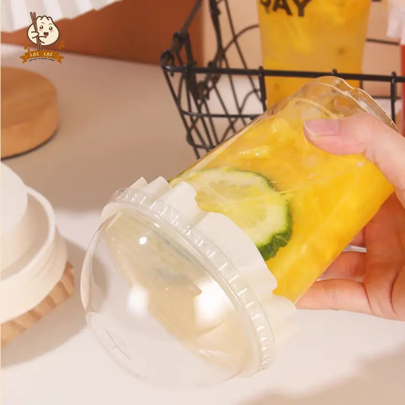 (Set 500 tờ) Giấy nến chống tràn lót cốc trà sữa, cốc cafe, cốc chè,cốc nhựa, ly nhựa dùng 1 lần 4