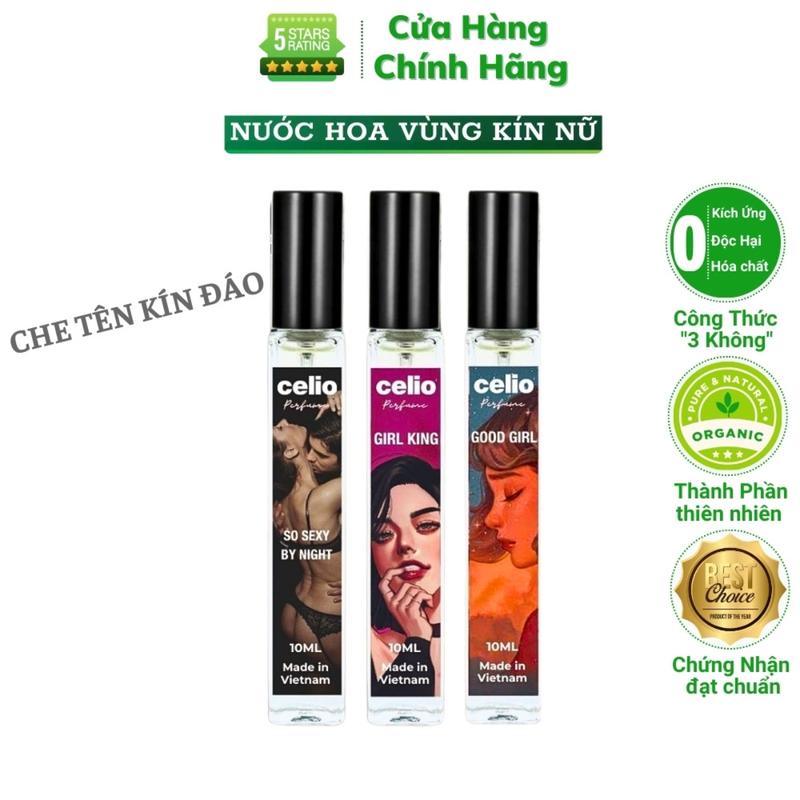Nước Hoa Vùng Kín Celio Chính Hãng 10ml  Nc Hoa Vùng Dưới Nữ Mini Cao Cấp Xịt Khử Mùi Thơm Vùng Kín Lưu Hương Thơm Lâu Giá Rẻ Perfume Cosmetic Xịt Thơm
