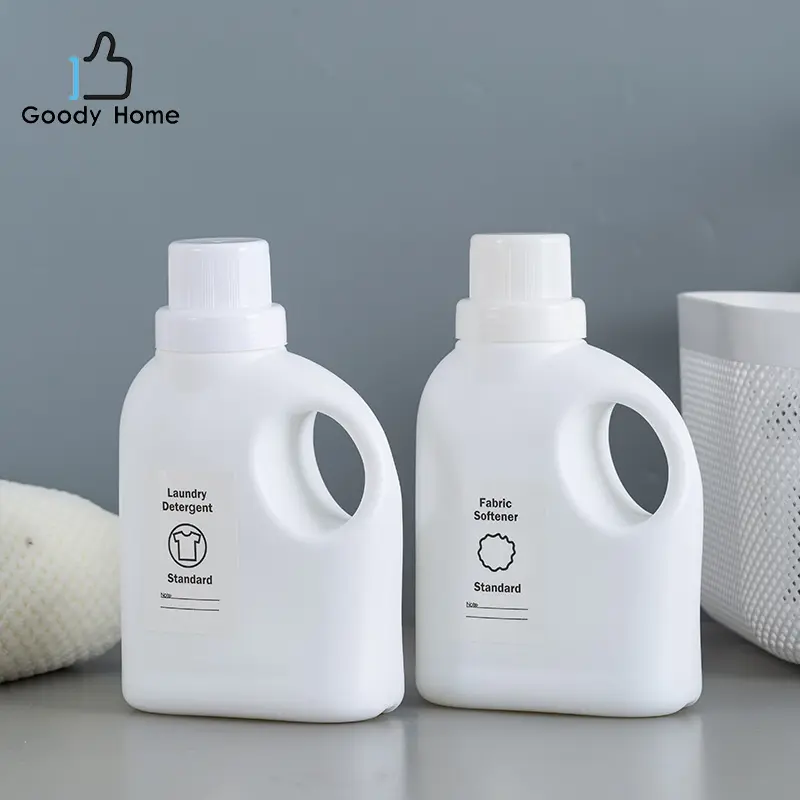 Goody home ขวดรีฟิล  กล่องเก็บน้ำยา สำหรับใส่น้ำยาซักผ้า ปรับผ้านุ่ม ต่างๆ หรือของเหลว อื่น  แบบเติมได้ (ราคาต่อ1อัน)