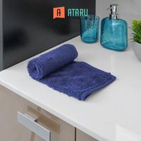Gambar Ataru 30X70 cm Handuk Tangan Katun - Biru Navy Hand Towel Kain Pengering Tangan Perlengkapan Rumah dari Ataru_NEW Kota Tangerang 1 Tokopedia