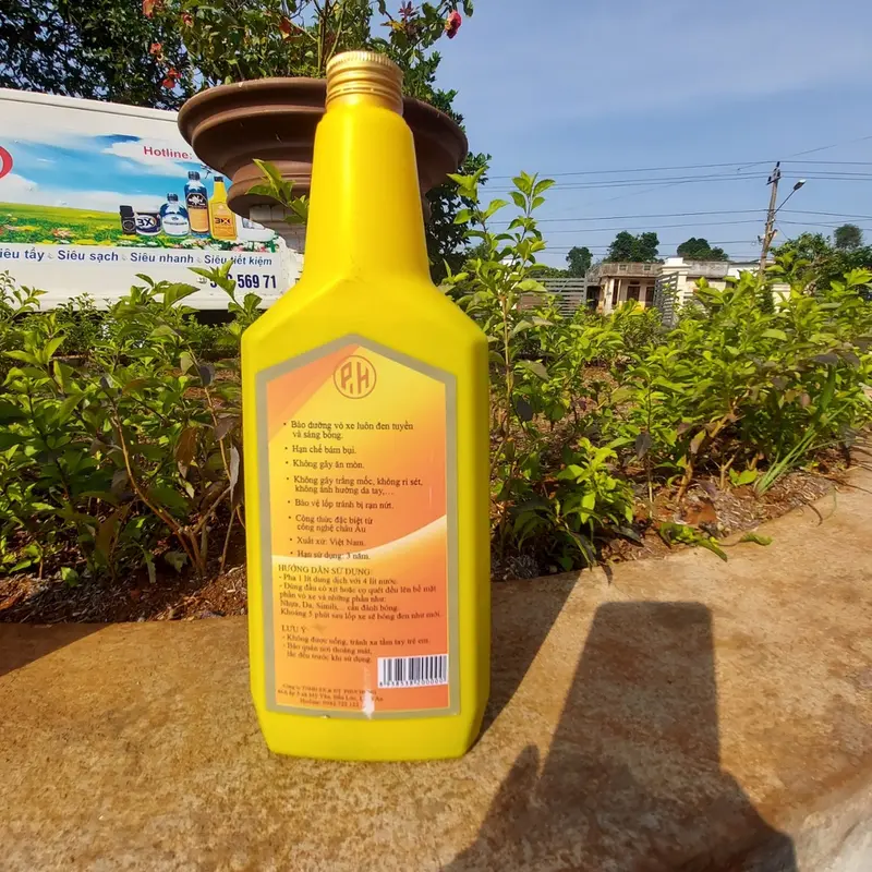 DUNG DỊCH BẢO DƯỠNG LỐP XE LÀM ĐEN VỎ XE 3X CLEAN 1000ml. SIÊU BÓNG duong bong 6