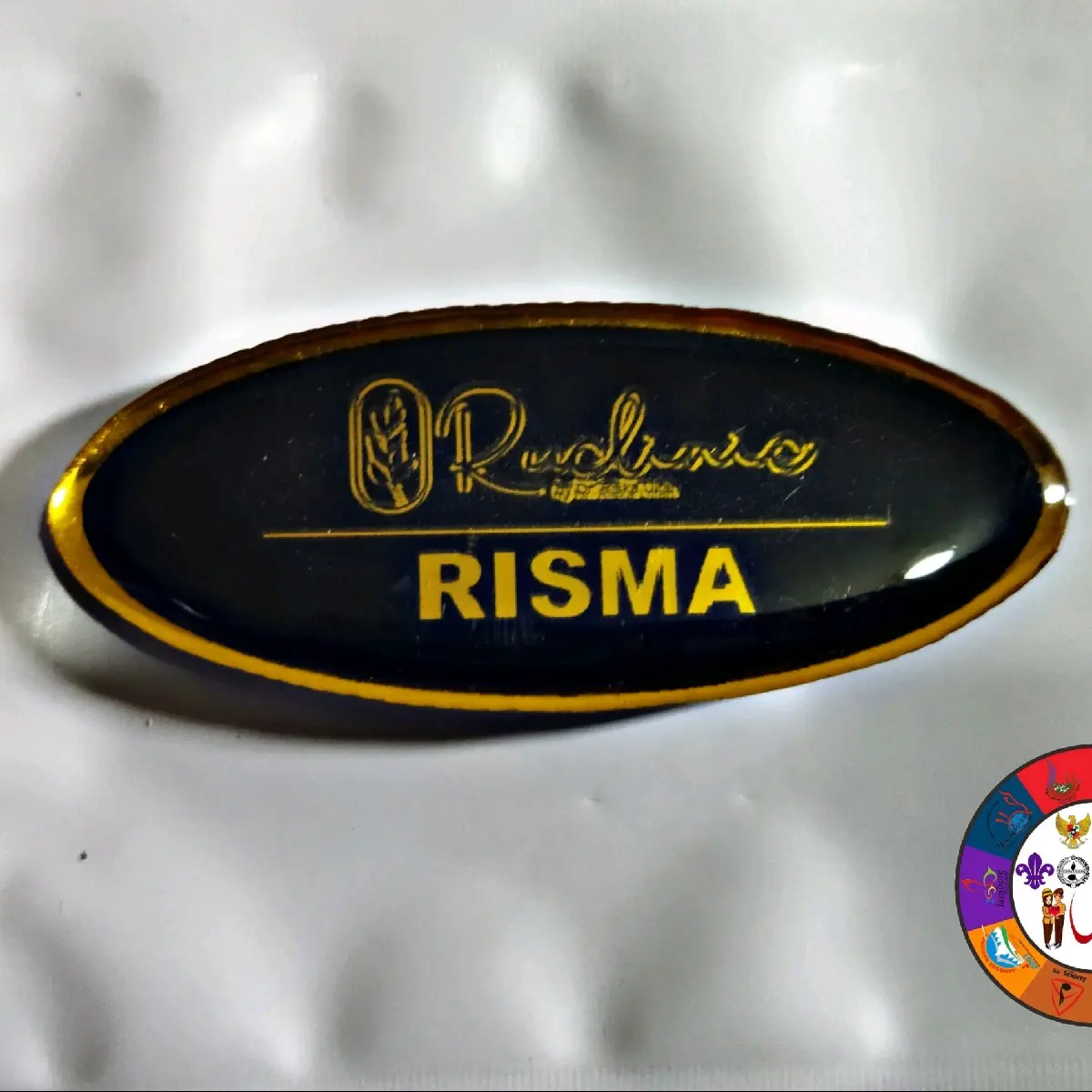 NAME TAGE/PAPAN DADA CUSTOM MAGNET PENITI