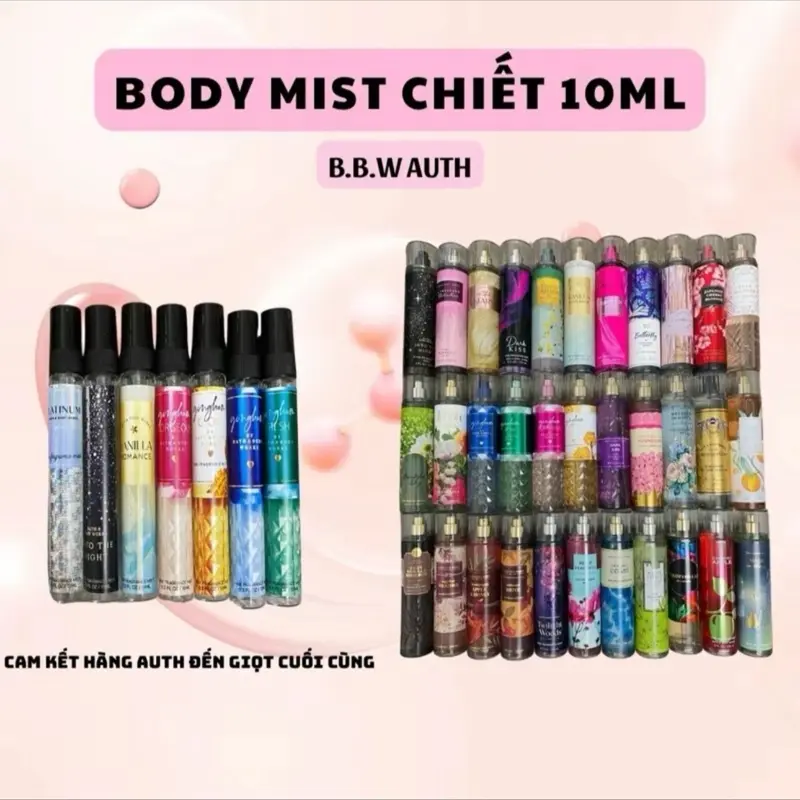 [Chiết 10ml] body mist hương nước hoa chính hãng