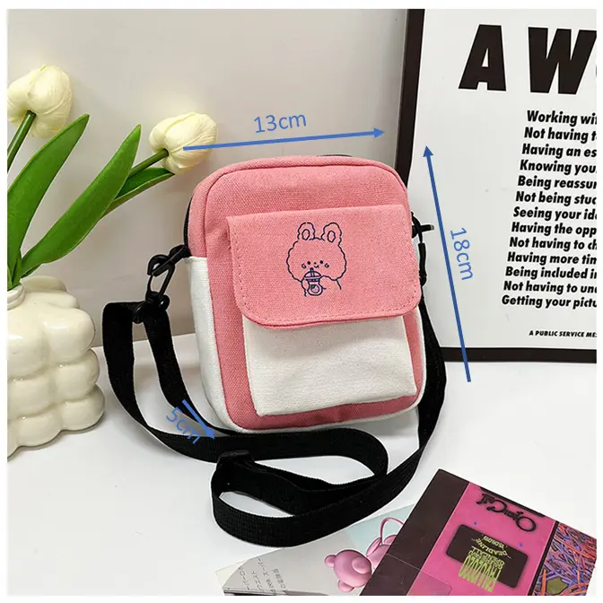 Túi đeo chéo xinh xắn dùng để đựng đồ cá nhân Bag Nữ Bag Nữ 4