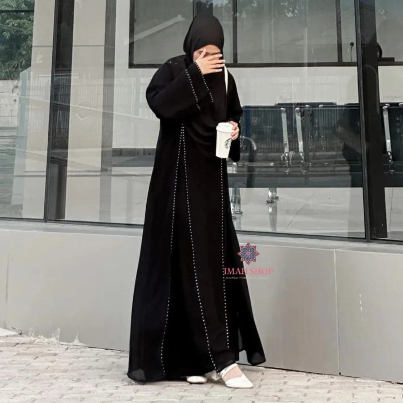 Abaya Gamis Turkey Maxi Dress Arab Saudi 960 Syari Bordir Zephy Muslim Wanita