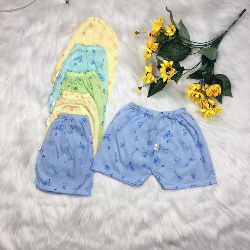    GIÁ RẺ   Set 10 Quần Đùi Chục in hình Mỏng Nhiều Màu Thoáng Mát cho bé 3-12Kg- QĐ - TK0250  Hình in màu sắc thay đổi theo lô hàng    quần chục cho bé   quần đùi chục cho bé trai   quần chục   quần đùi chục cho bé gái   quần đùi 