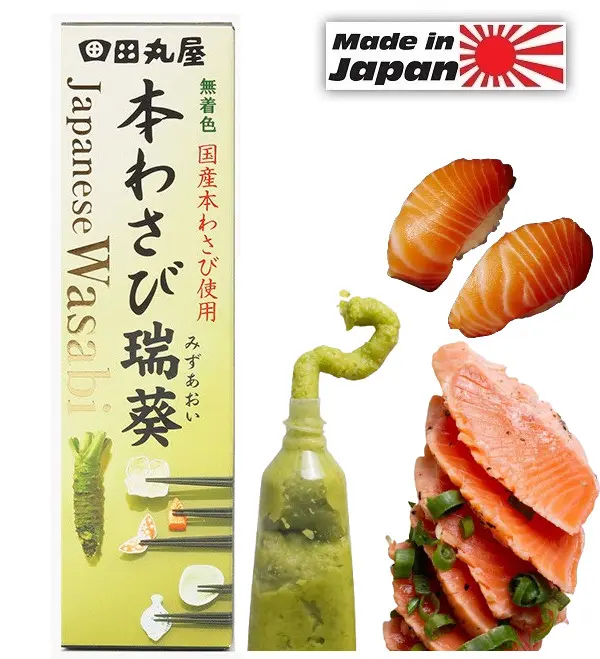 [WASABI] Mù Tạt Tươi Hon Wasabi Dùng Cho Các Món Tươi, Sashimi, Hải Sản Trọng Lượng 42Gr