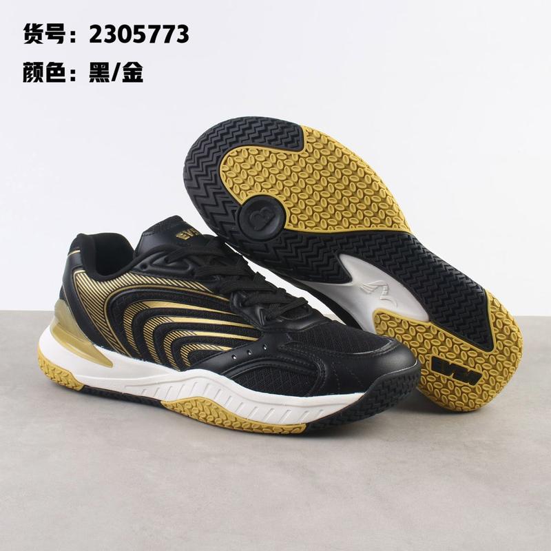 Product Introduction of Professional Tennis Shoes Unisex Badminton Shoes Breathable Anti-Skid Shock Absorption Table Tennis Ball Shoes Color Matching Sports Training Shoes 8