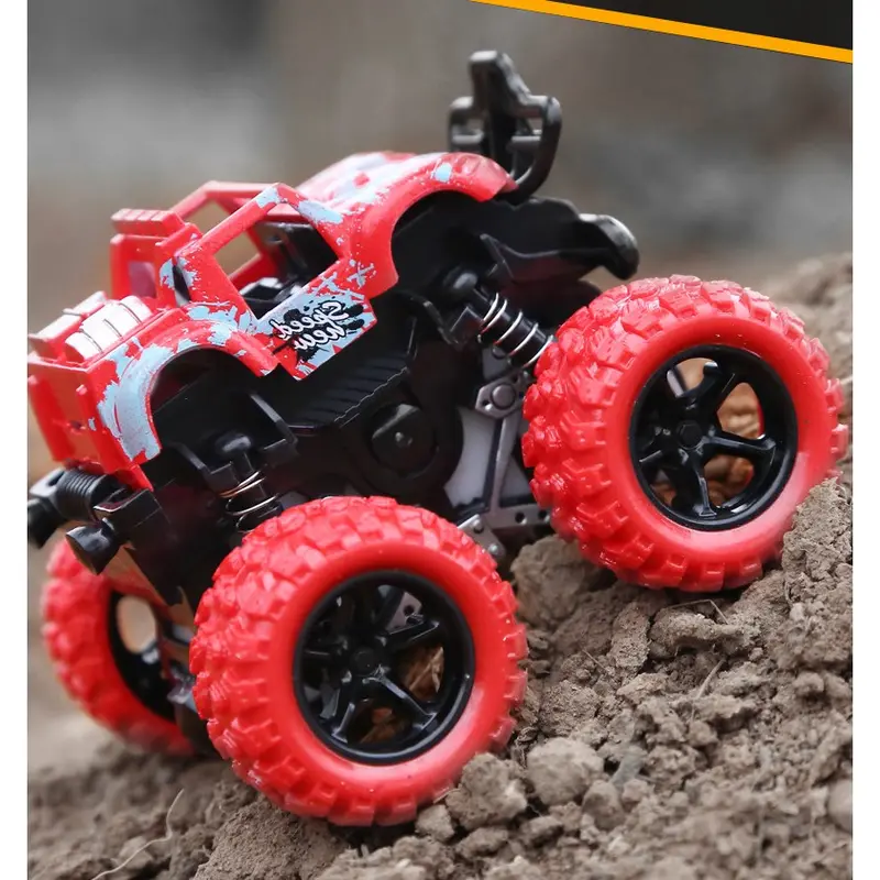 Xe địa hình nhào lộn Off Road cực chất nhiều màu sắc, xe đồ chơi ô tô nhựa abs an toàn cho bé 2