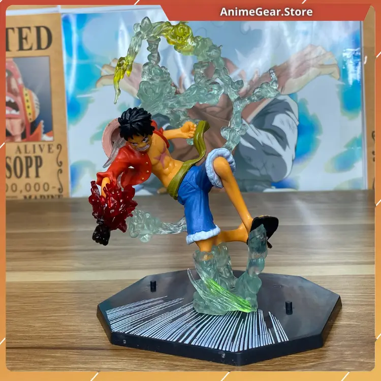 [Rẻ Vô Địch FreeShip] Mô Hình Bộ 3 Luffy Zoro Sanji có base AnimeGear.Store Mô hình OnePiece giá rẻ Đồ Chơi Toy 2