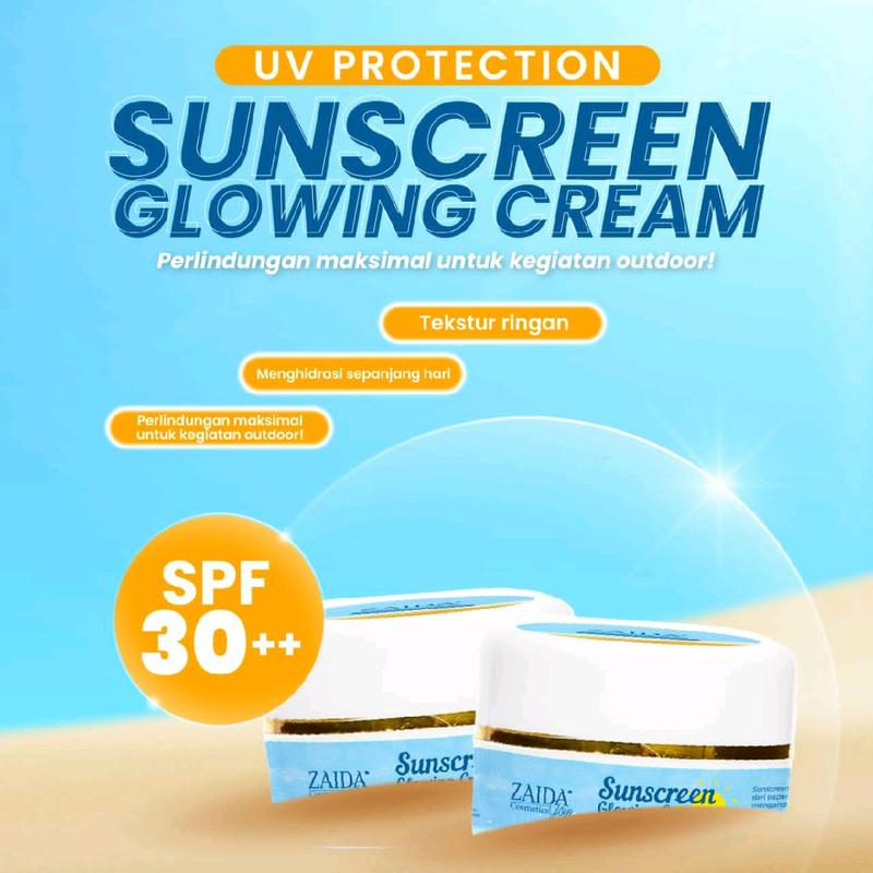 sunscreen zaida glow skincare spf 30++ 2