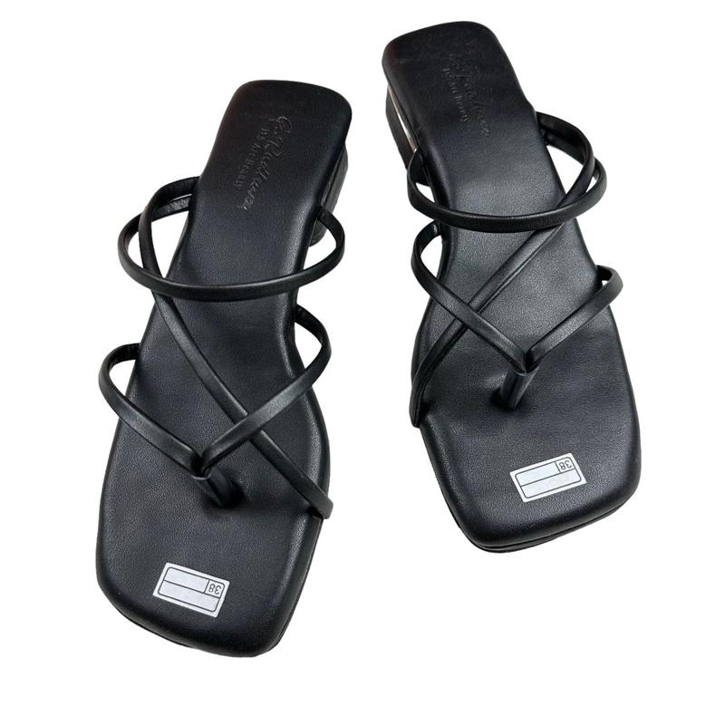 Sandal Wanita Slip On Mules Tali Hak 3cm 3
