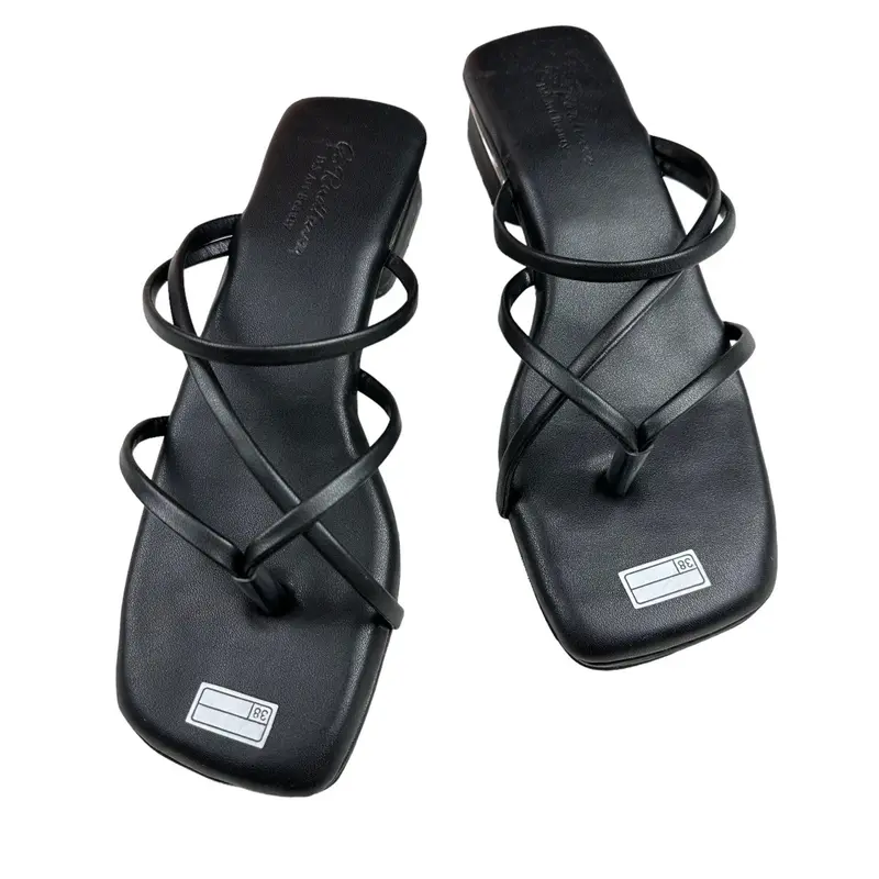 Sandal Wanita Slip On Mules Tali Hak 3cm 2