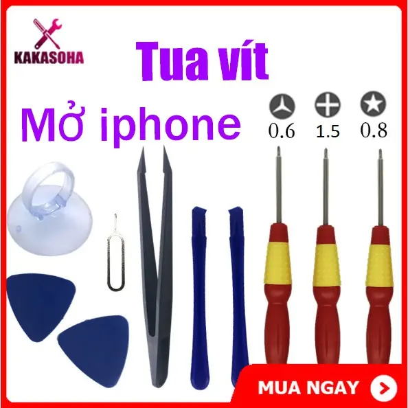 [FREESHIP] Tua vít mở điện thoại đa năng iphone 5 đến 11pro max, kakasohashop