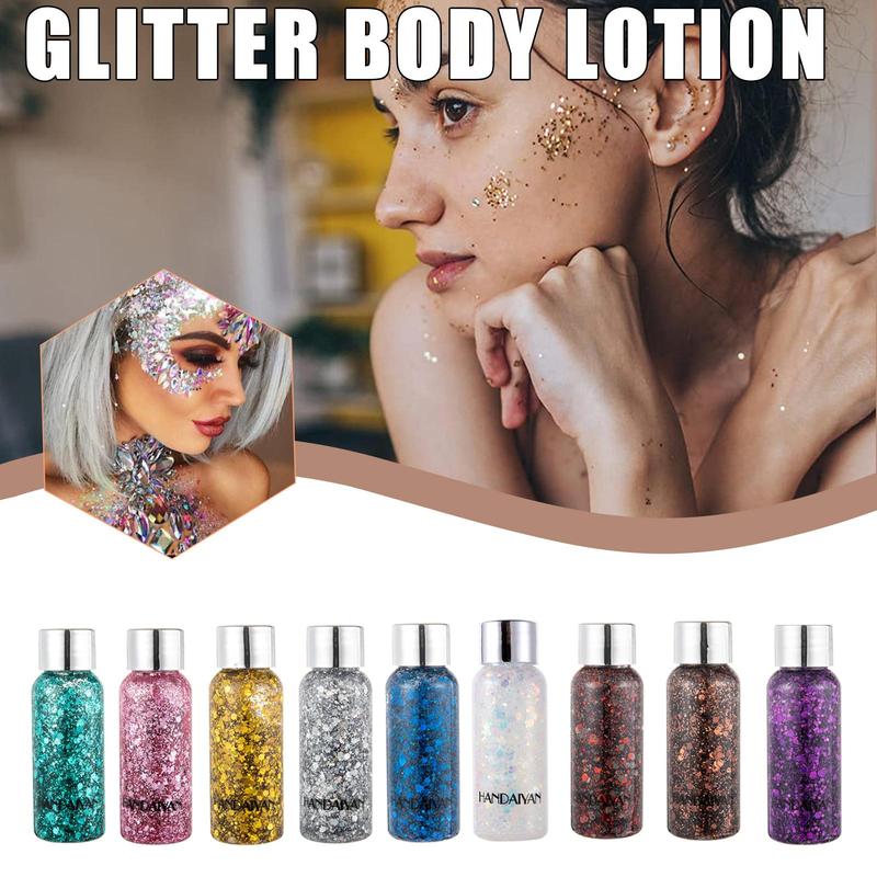 Product Introduction of Gel Trang Điểm Cơ Thể Mặt, Lấp Lánh Cổ Tích Lấp Lánh, Gel Kim Sa Đầy Màu Sắc R0R1 30