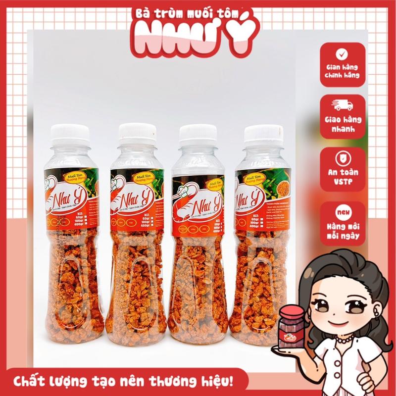 2 CHAI MUỐI TÔM NHƯ Ý - LOẠI HẠT 3