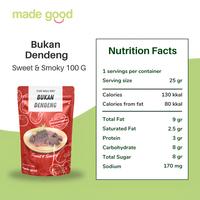 Gambar VEGE VIBES - BUKAN DENDENG Plant Based Jerky Dendeng Vegan 100gr Organik Rendah gula Rendah lemak Alami - Bukan Abon dari Madegood Market Kota Administrasi Jakarta Barat 5 Tokopedia