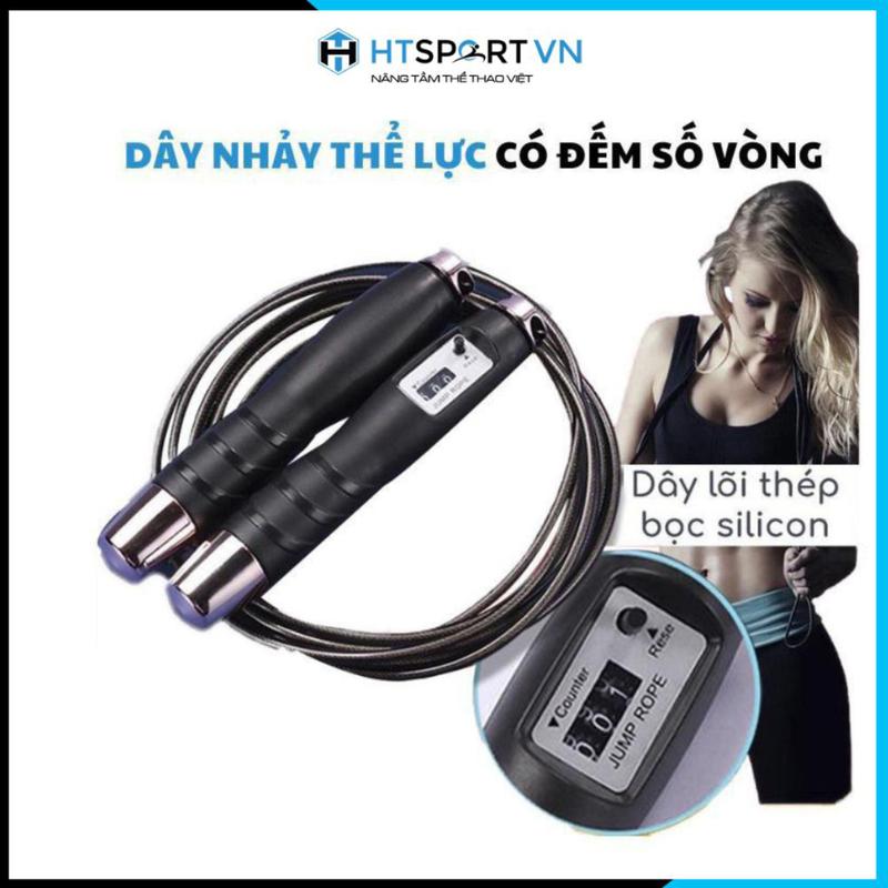 Dây Nhảy Thể Dục, Dây Nhảy Thể Lực Thể Thao Tập Gym Có Đếm Số Vòng Tự Động