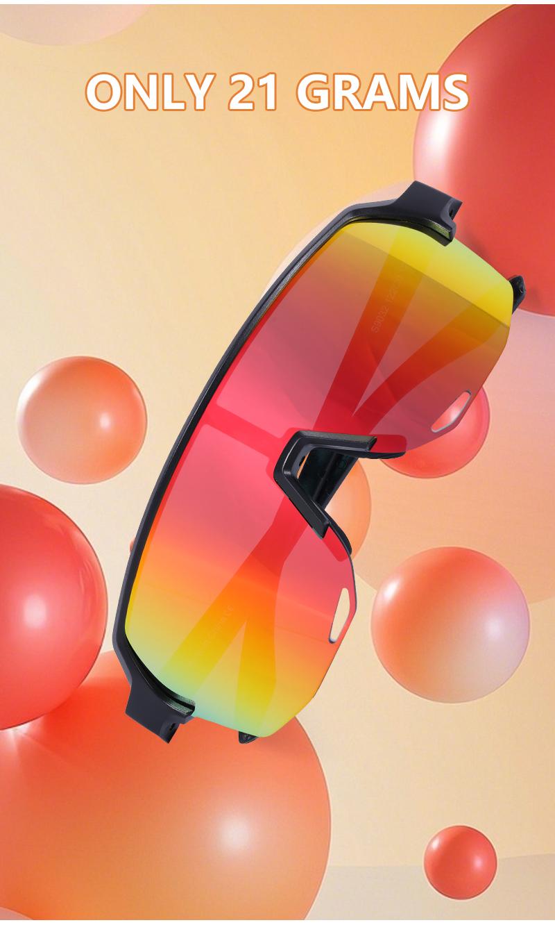 Product Introduction of SCVCN Fashion Kids Sports Glasses Anti-fall, Anti-slip, Anti-ultraviolet, Cycling, Skateboarding, Running, Baseball Sunglasses 6