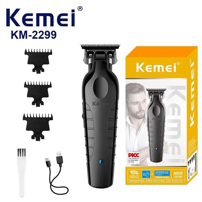 Tông đơ chấn viền pro barber s1088 và kemei 2299 đã mài chuốt - Pin1600mah, moto vòng quay 7000/phút, 5w điện áp - Cạo Râu - Cắt Tóc