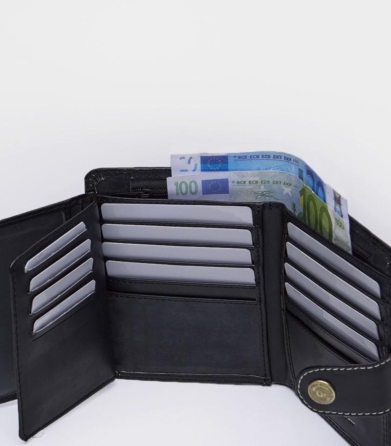 Product Introduction of MONACO Wallet sophie martin paris promo Dompet Pendek Kulit PU Hitam Kartu Uang 2