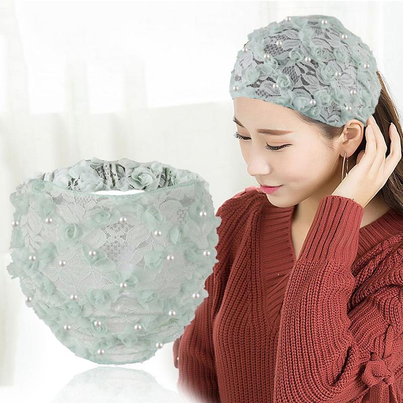 Product Introduction of Băng Đô Ren Cho Nữ, Cổ Điển, Hợp Thời Trang, Lưới, Rửa Mặt, Cho Bé Gái, Băng Đô Hoa, Quấn Đầu Hàn Quốc Phụ Kiện Women 11
