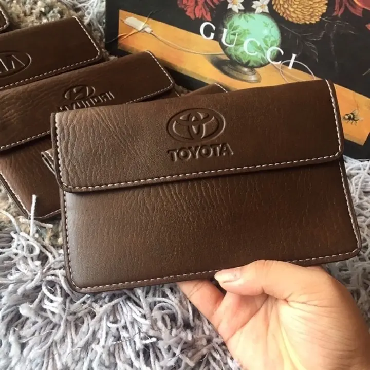 Sỉ Ví Đựng Giấy Tờ Đăng Kiểm Cao Cấp Có LOGO Xe Ô Tô Các Hãng SIÊU BỀN ĐẸP 1