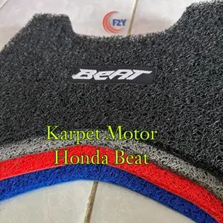 Karpet Motor Beat 2013-2025, Karpet Beat F1 Esp New/Deluxe, Alas Kaki Motor Beat Street Karbu
