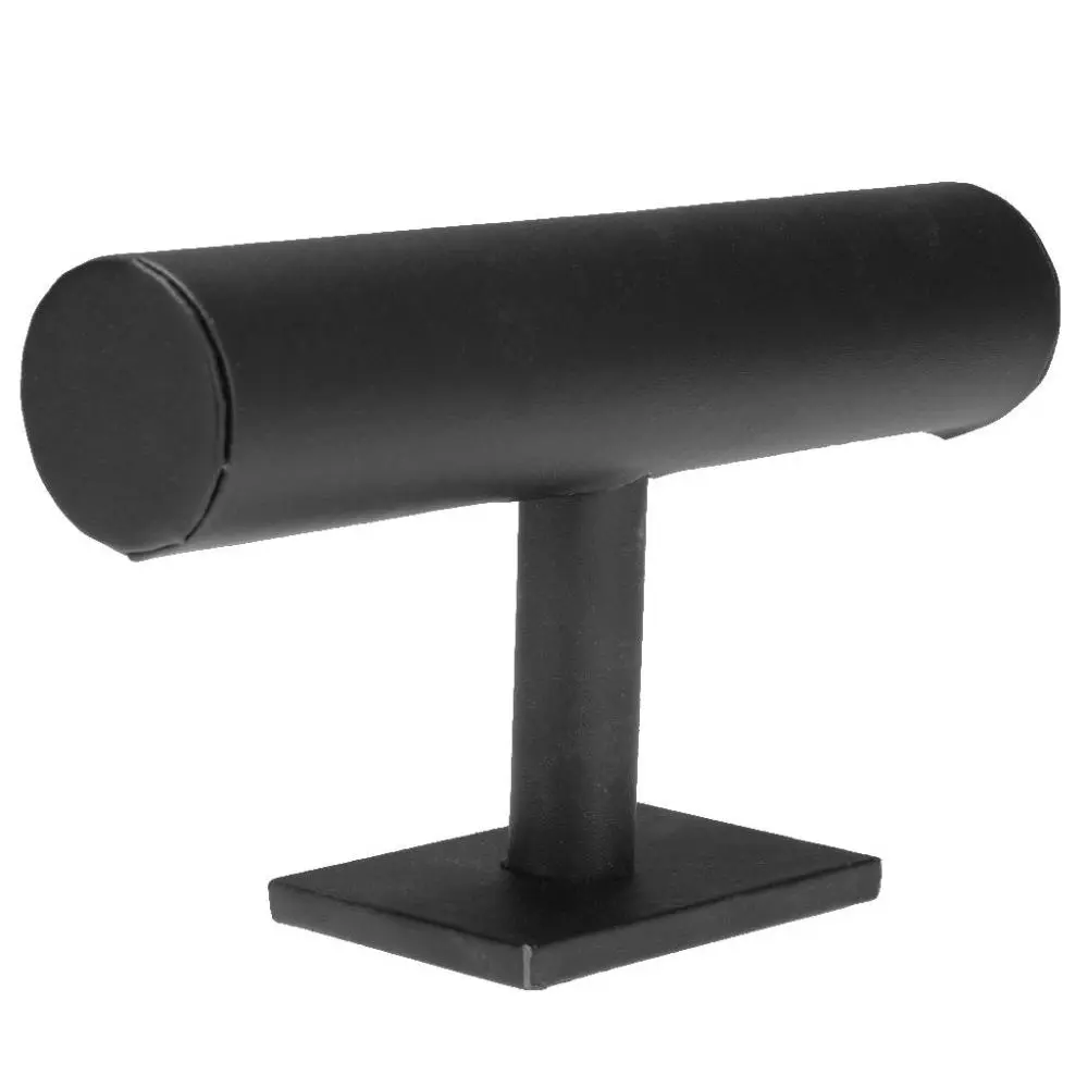 Velvet / Leatherette -- Bracelet Bangle Watch Rack Holder-