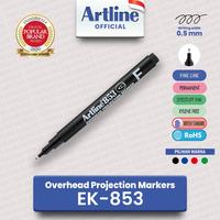Gambar ARTLINE Spidol OHP Overhead Project Permanent Marker 0,5 MM EK-853 - Hitam dari Artline Indonesia Kota Surabaya 1 Tokopedia
