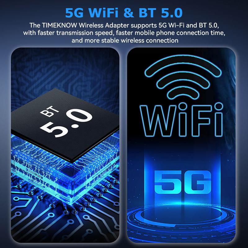 Product Introduction of Universal 2 in 1 Wireless CarPlay Adapter Wireless Android Auto Adapter play Ai Box for Audi Mercedes Mazda Subaru Citroen Kia 21