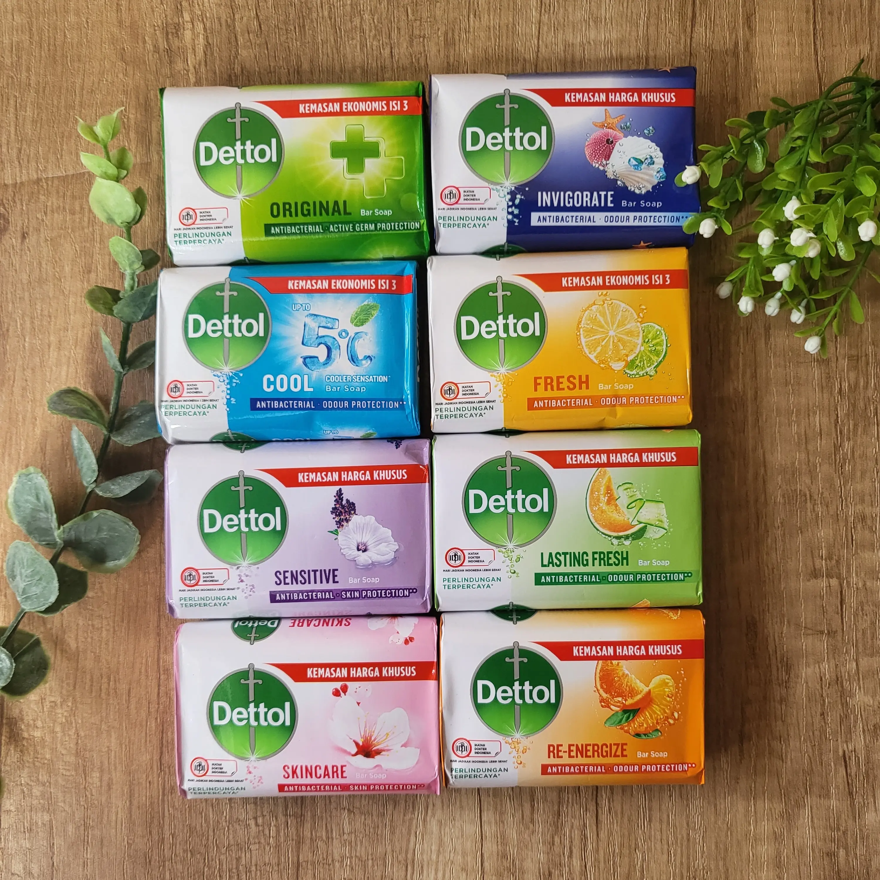 Sabun Mandi Dettol Batang 100gr - Jual Eceran