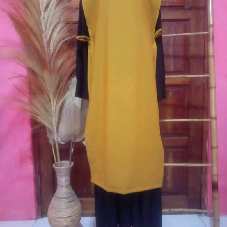 Outer long vest sojin/rompi polos panjang/outer kondangan 5